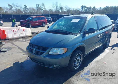 2007 Dodge Grand Caravan Sxt from USA, damaged, VIN 2D4GP44L27R180400